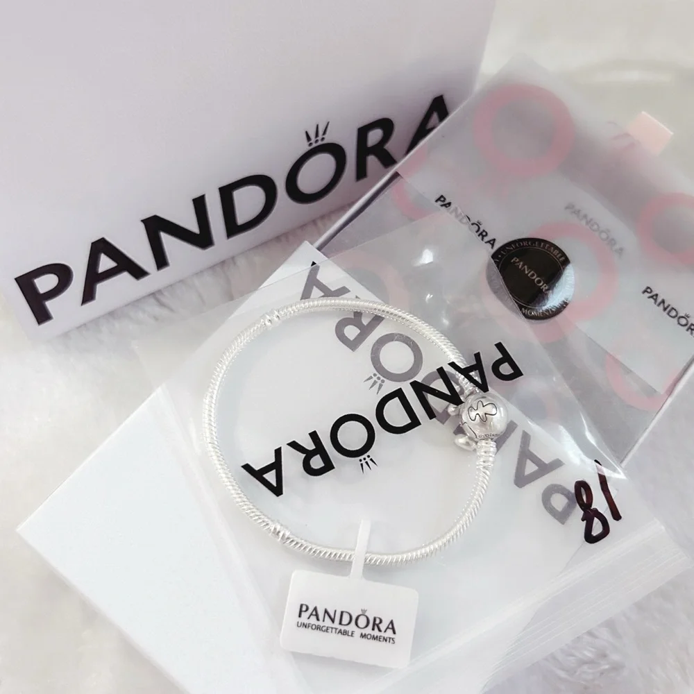 PANDORA Disney Stitch Snake Chain Bracelet (18cm|7.1”) w/box - Picture 9 of 9